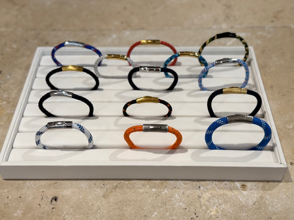 Bracelet Marin "Capitaine Or" Marine