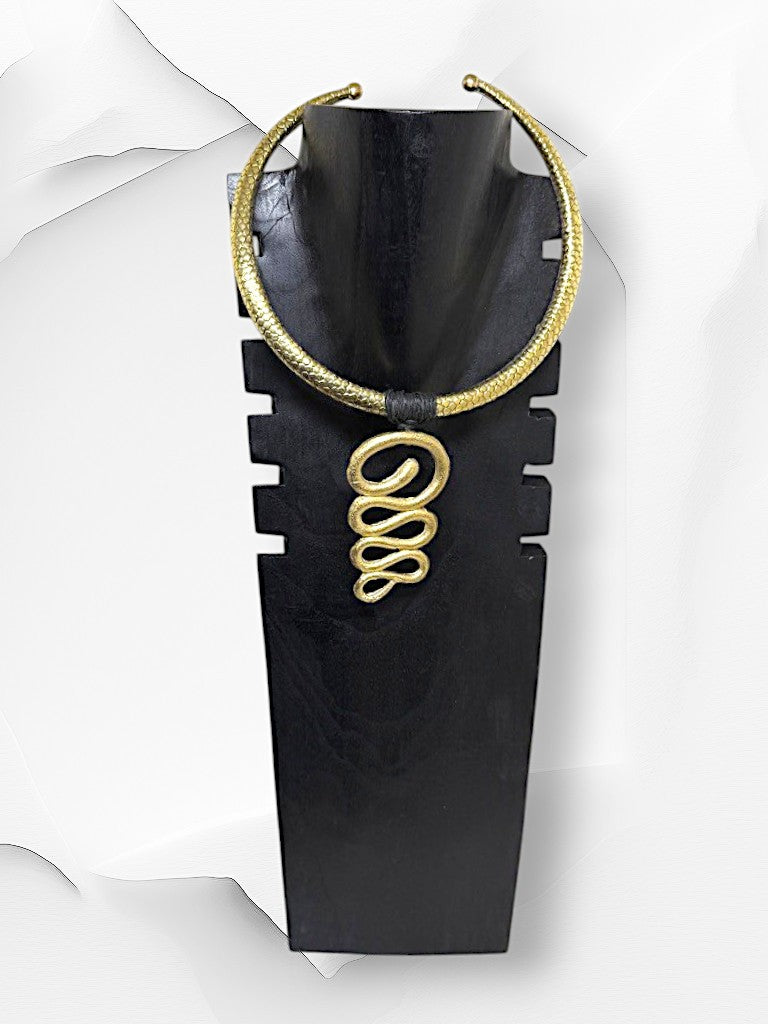 Collier "SERPENT D'OR"