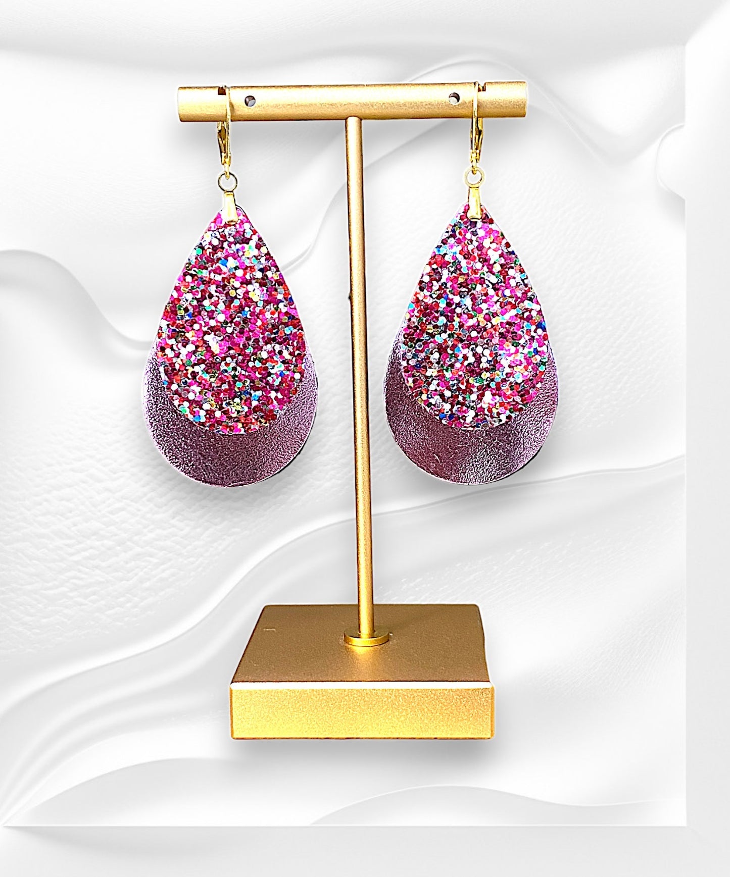 Boucles d’oreilles - DISCO Rose