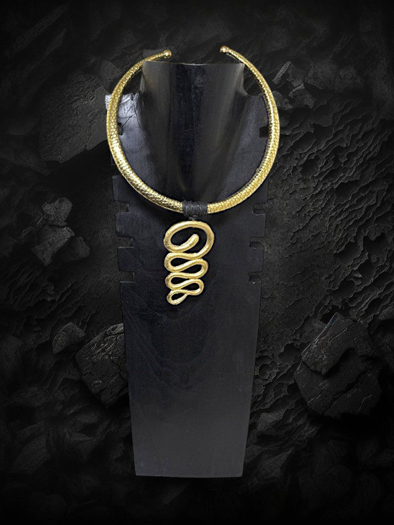 Collier "SERPENT D'OR"