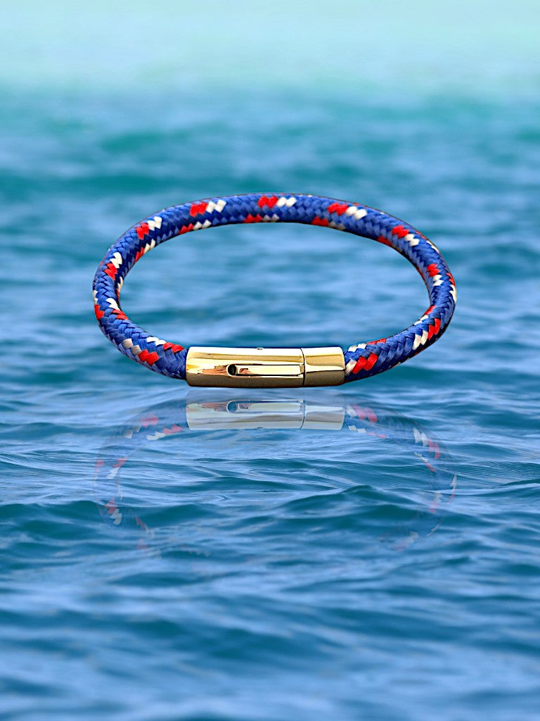 Bracelet Marin "Capitaine Argent" French