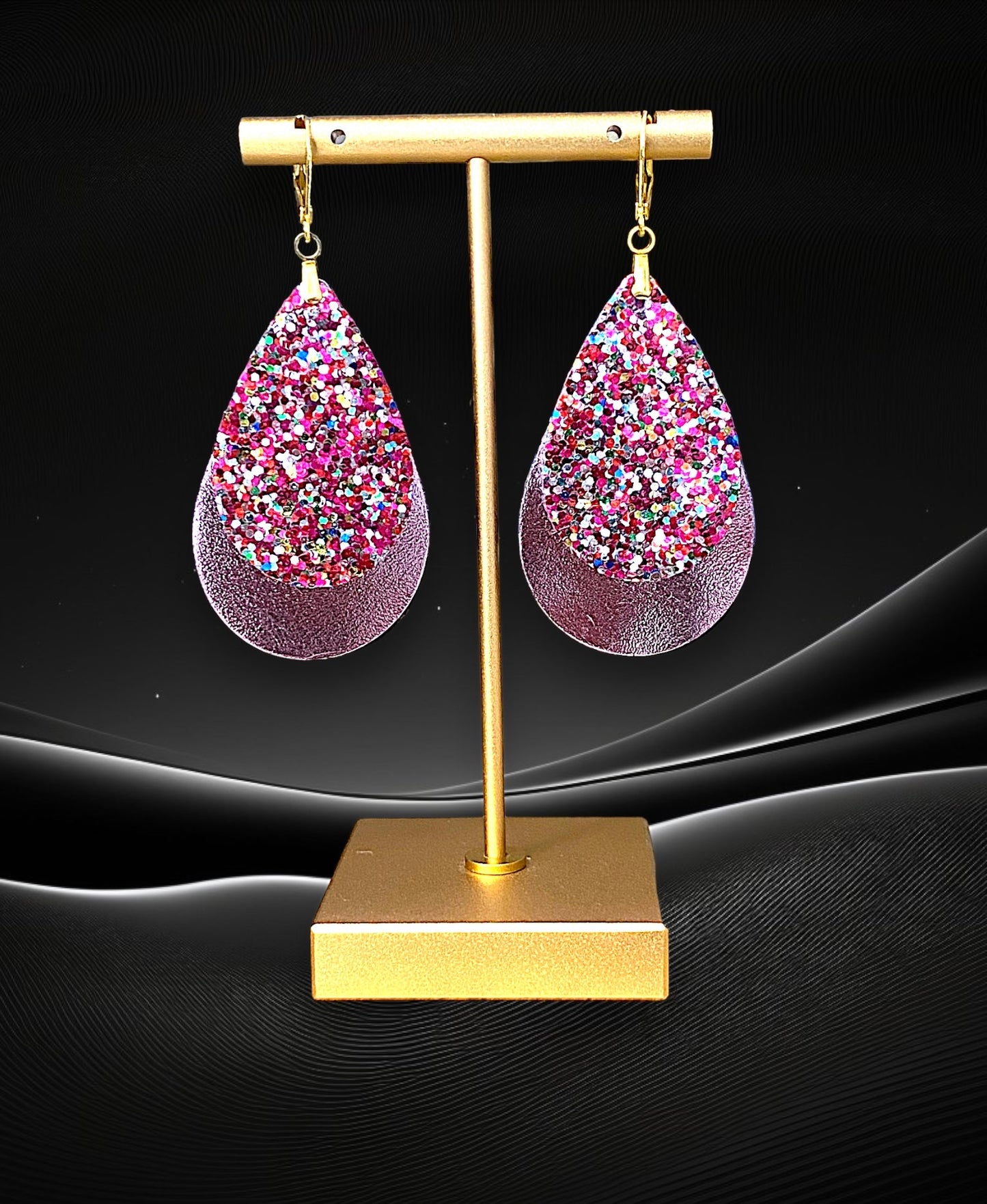 Boucles d’oreilles - DISCO Rose