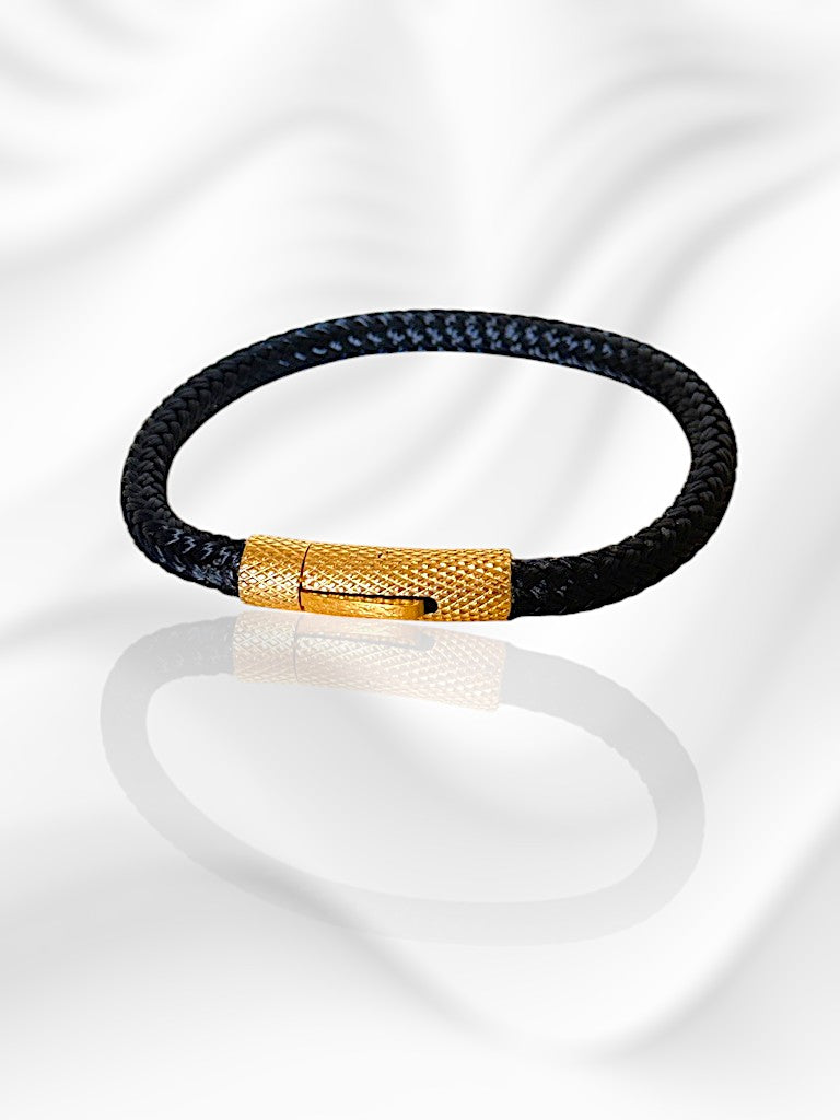 Bracelet Marin "Capitaine Or" Marine
