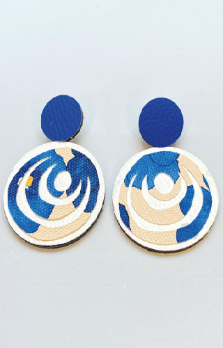 Boucles d'oreilles -BLUE ETHNIE