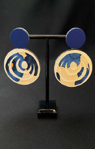 Boucles d'oreilles -BLUE ETHNIE