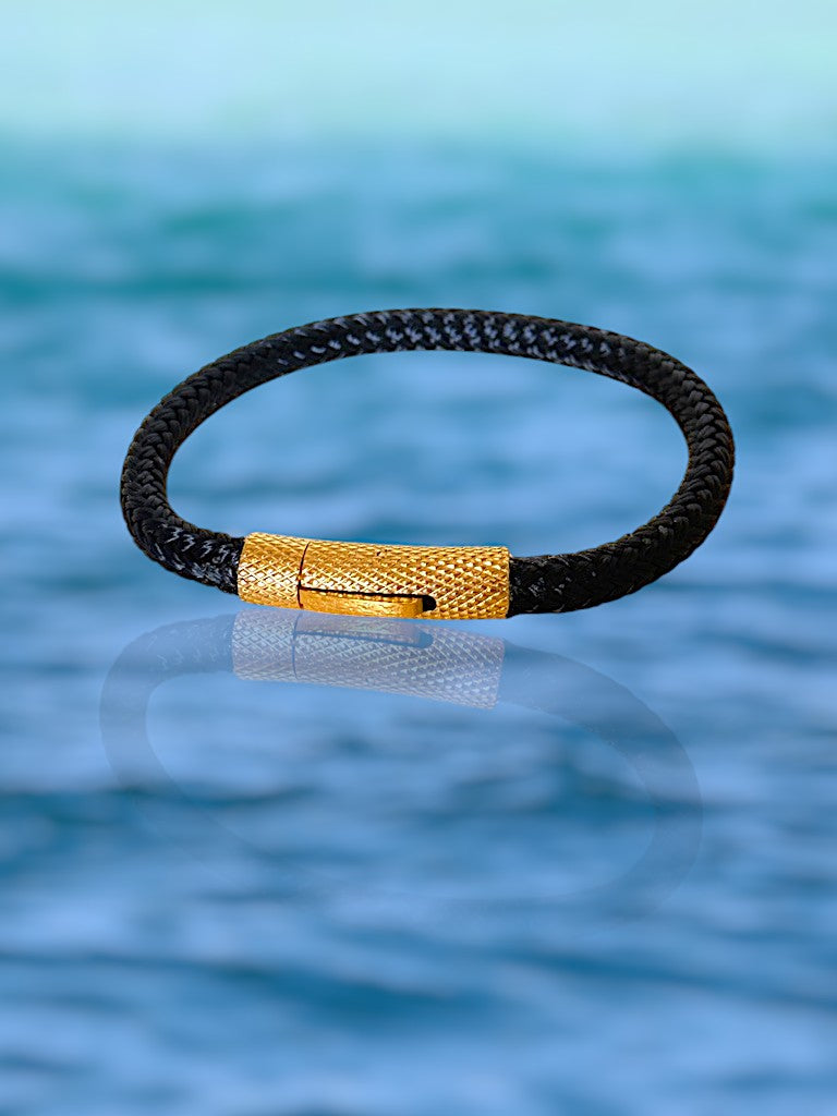 Bracelet Marin "Capitaine Or" Marine