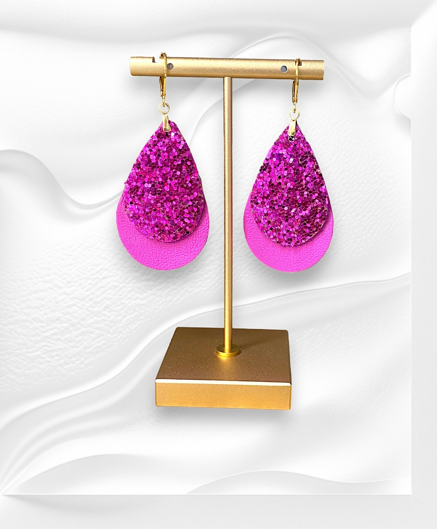 Boucles d’oreilles - DISCO Fuscia