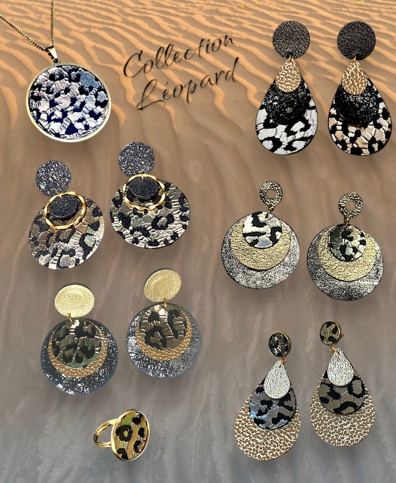 Boucles d'oreilles - LEOPARD