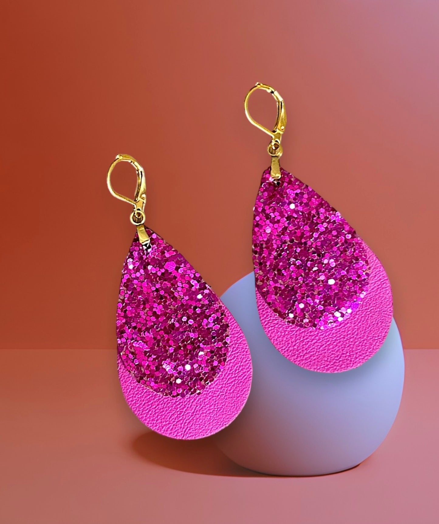 Boucles d’oreilles - DISCO Fuscia