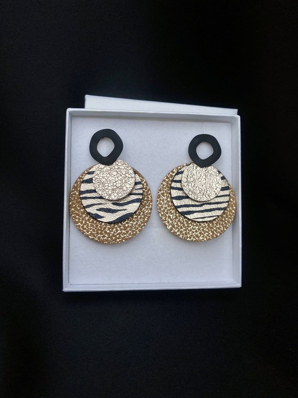 Boucles d'oreilles - ZEBRA